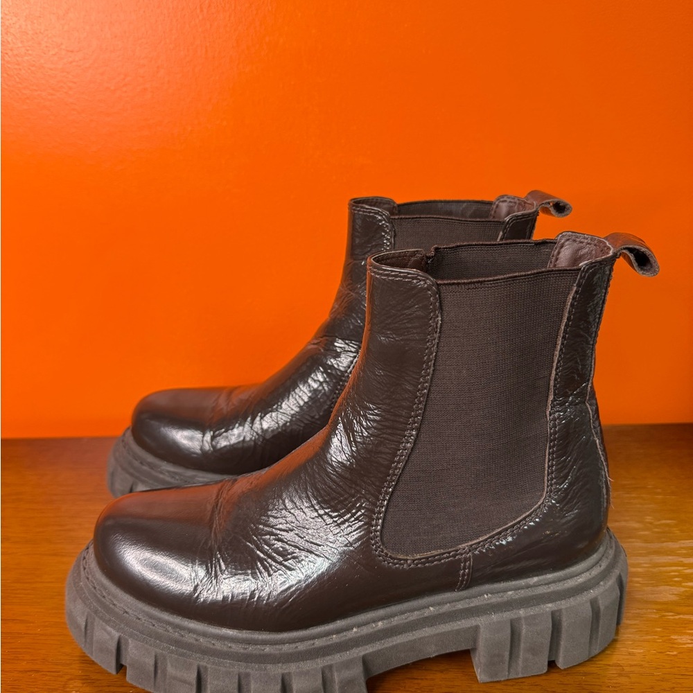 DON DIEGO Brown Leather Boots